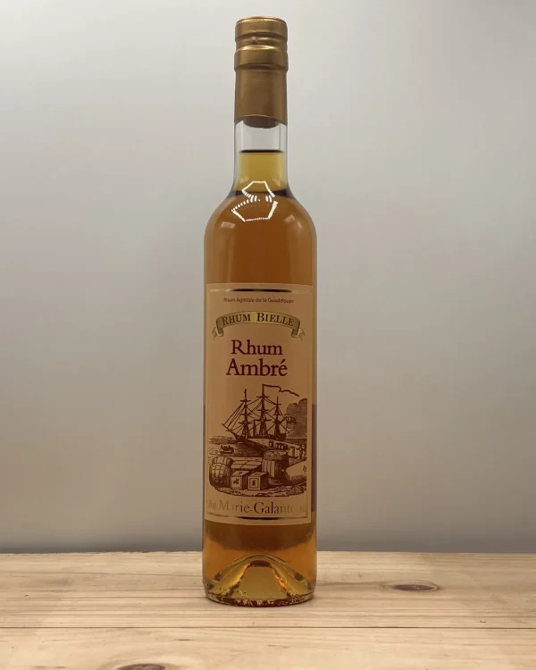 Bouteille Bielle - Marie-Galante (Guadeloupe) - Ambré - Rhum Agricole 50 cl