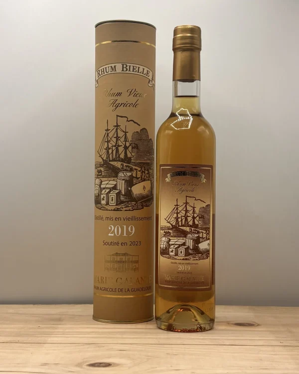 Bouteille Bielle - Marie-Galante (Guadeloupe) - Vieux 2019 - Rhum Agricole 4 ans 50 cl