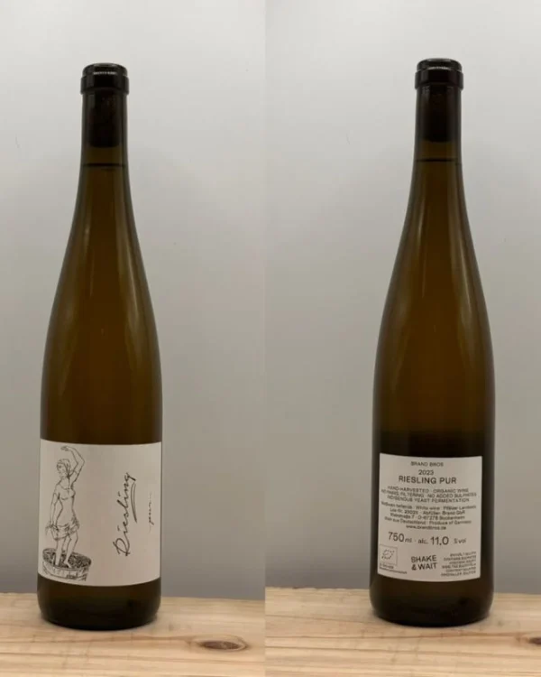 Bouteille Brand Bros - Pfalz (Allemagne) - Riesling Pur - 2023