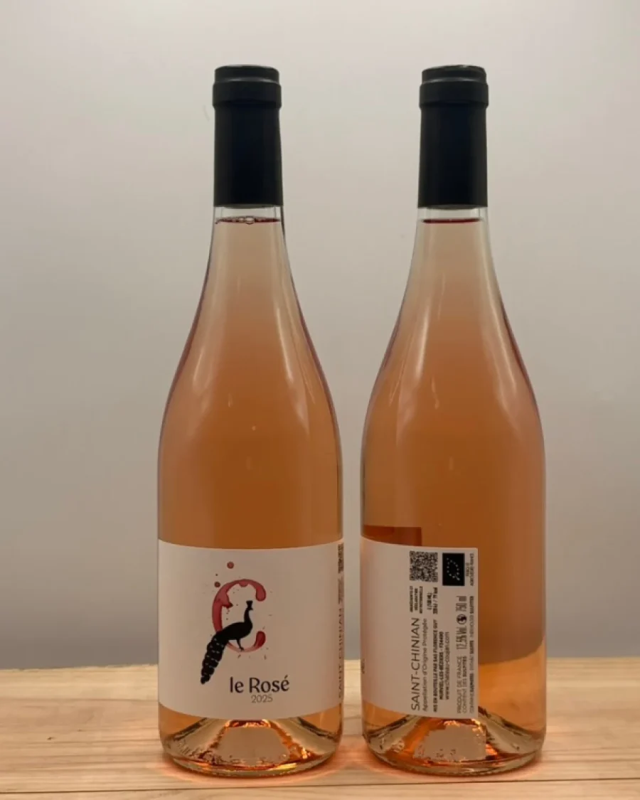 Bouteille Château Coujan - AOP Saint-Chinian - Cuvée Tradition - Rosé - 2025 - bio