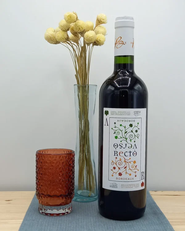 Bouteille Château Franc Baudron - AOC Bordeaux - Recto