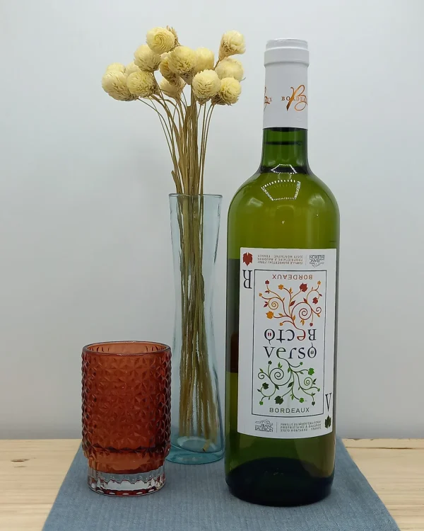 Bouteille Château Franc Baudron - AOC Bordeaux - Verso