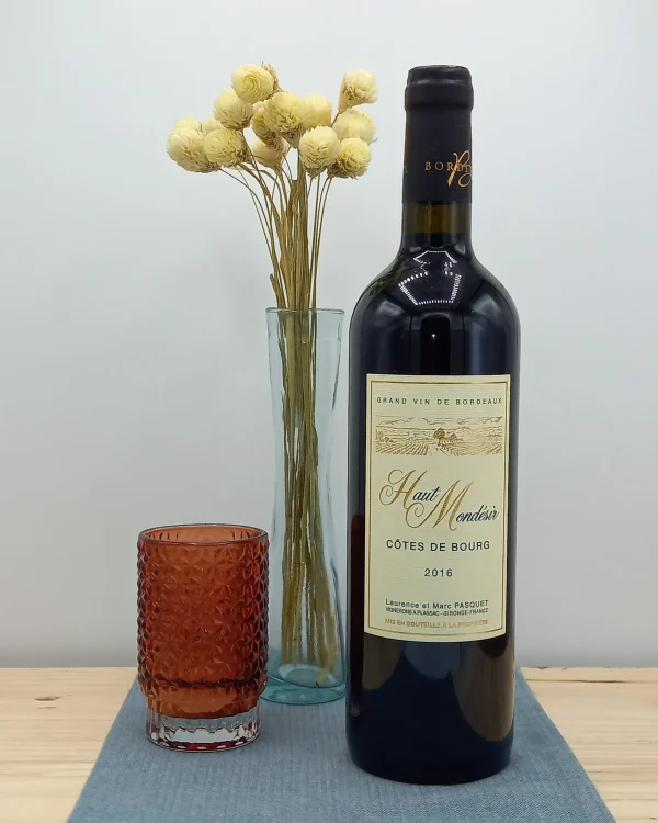 Bouteille Château Mondésir-Gazin - AOC Côtes de Bourg - Haut Mondésir