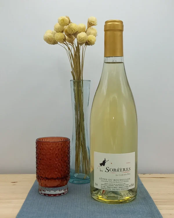 Bouteille Clos des Fées - AOP Côtes du Roussillon - Les Sorcières - Blanc