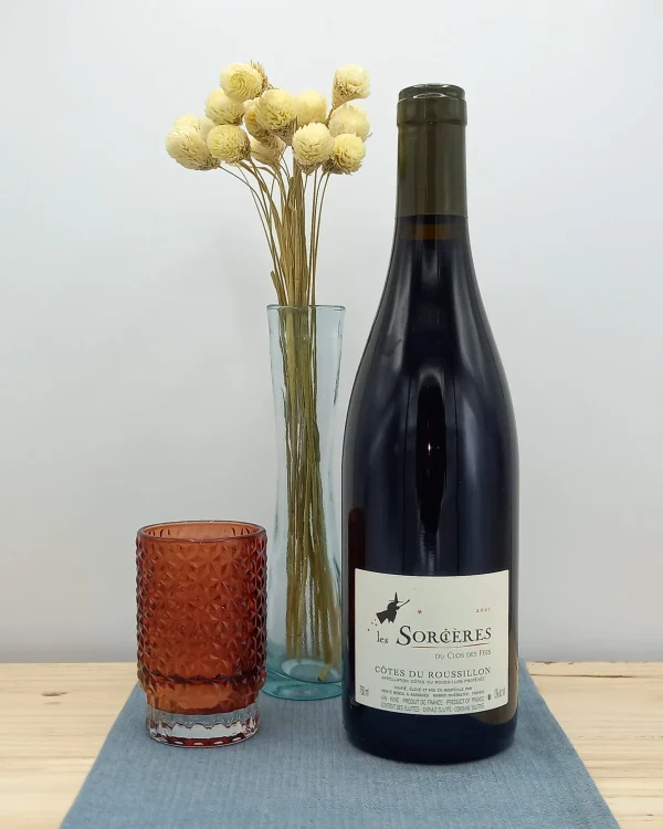 Bouteille Clos des Fées - AOP Côtes du Roussillon - Les Sorcières - Rouge