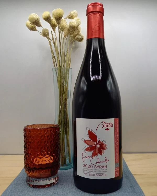 Bouteille Domaine Barou - IGP des Collines Rhodaniennes - Petit Colorado