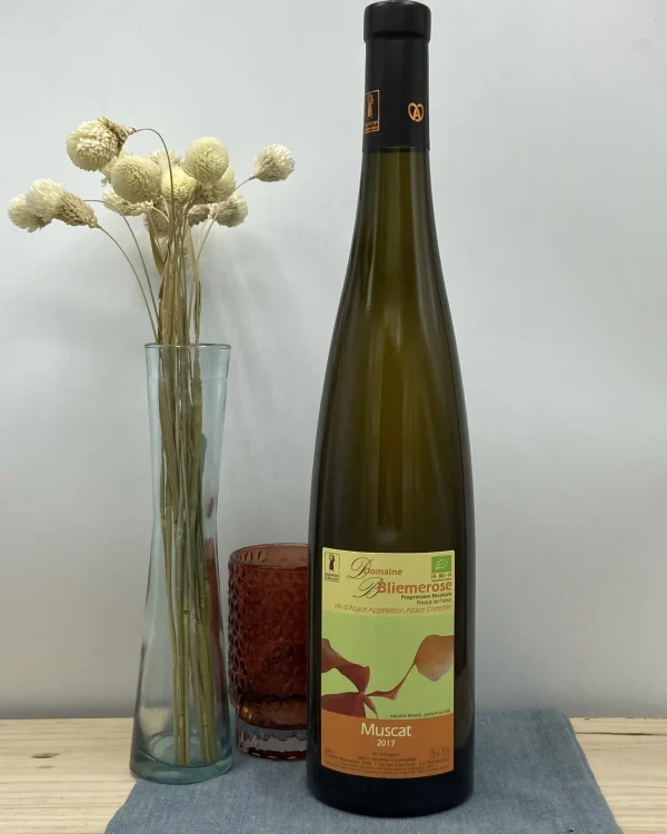 Bouteille Domaine Bliemerose - AOC Alsace - Muscat