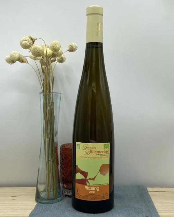 Bouteille Domaine Bliemerose - AOC Alsace - Riesling