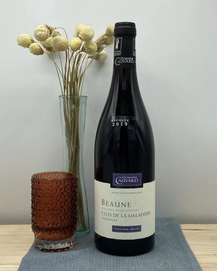 Bouteille Domaine Cauvard - AOP Beaune - Clos de la Maladière "Monopole"