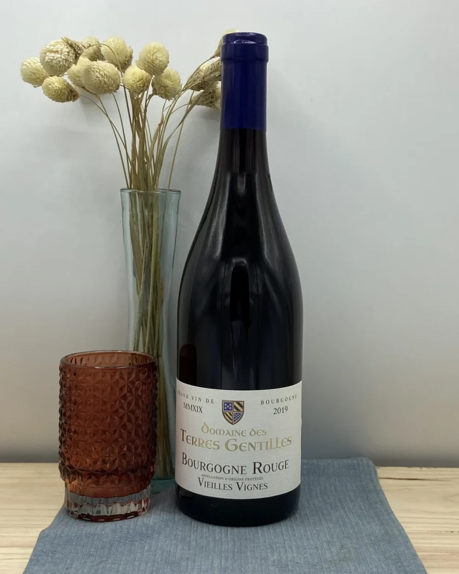 Bouteille Domaine des Terres Gentilles - AOP Bourgogne - Vieilles Vignes