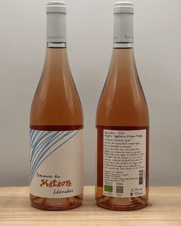 Bouteille Domaine du Météore - AOP Faugères - Léonides Rosé - 2025