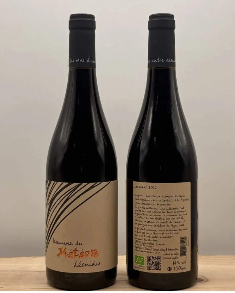 Bouteille Domaine du Météore - AOP Faugères - Léonides Rouge - 2022