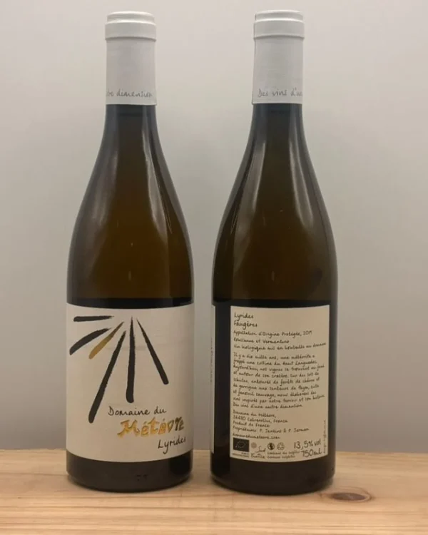Bouteille Domaine du Météore - AOP Faugères - Lyrides Blanc - 2019