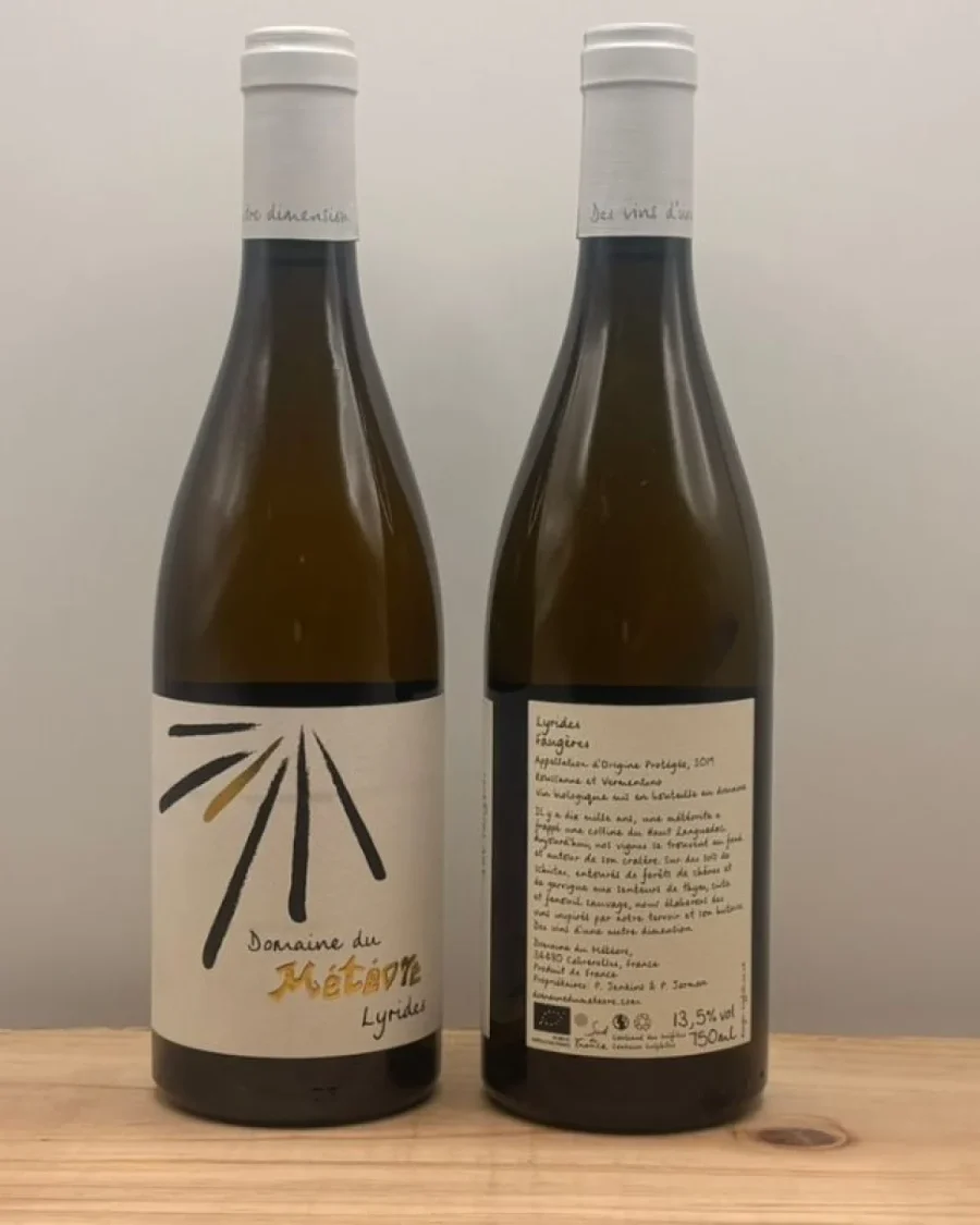 Bouteille Domaine du Météore - AOP Faugères - Lyrides Blanc - 2019