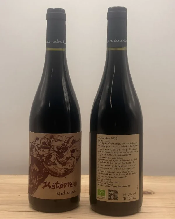 Bouteille Domaine du Météore - Vin de France - Naturides Rouge - 2023