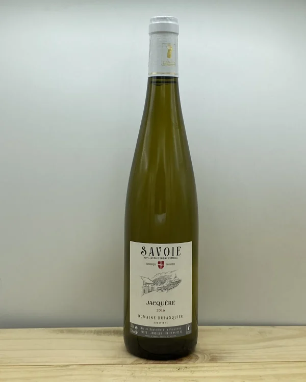 Bouteille Domaine Dupasquier - AOC Vin de Savoie - Jacquère