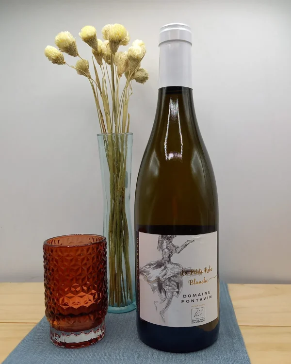 Bouteille Domaine Fontavin - AOC Côtes du Rhône - La Petite Robe Blanche
