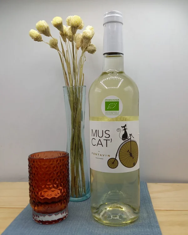 Bouteille Domaine Fontavin - Vin de France - Mus Cat'