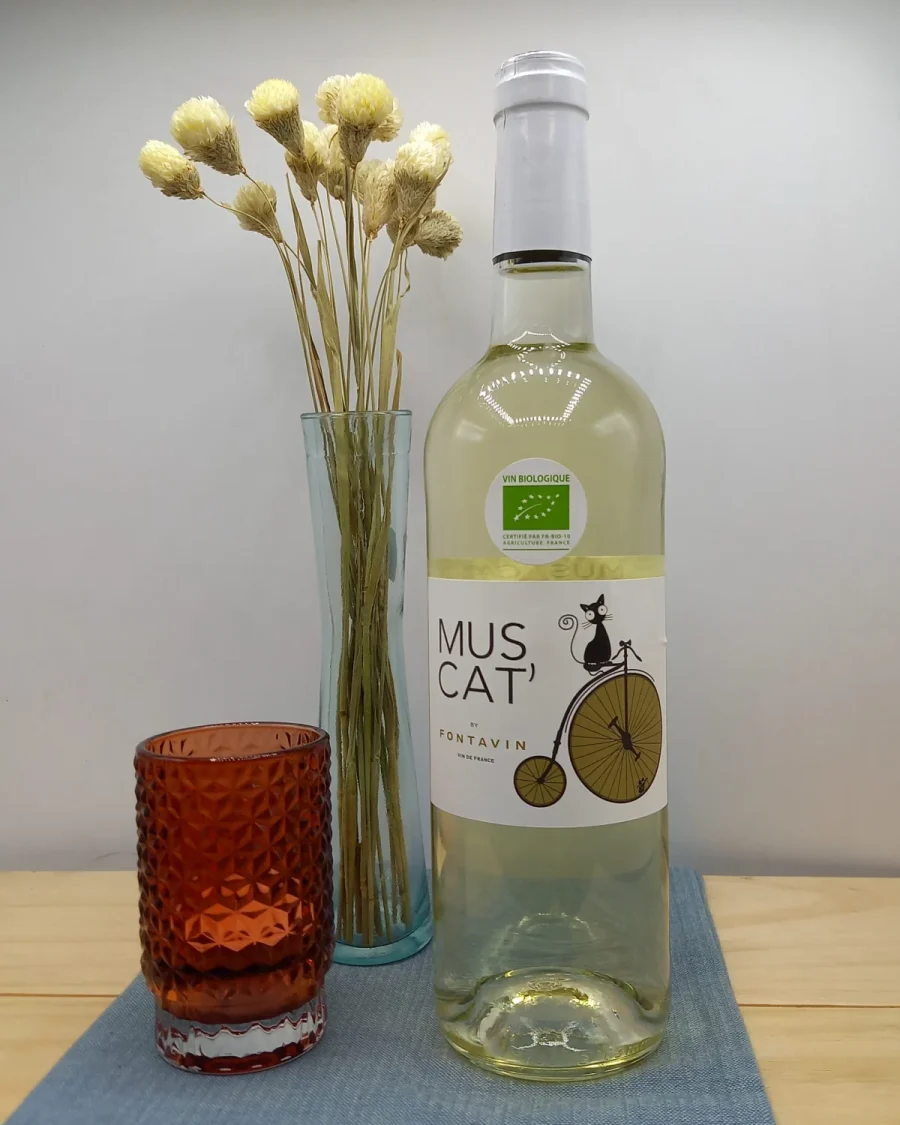 Bouteille Domaine Fontavin - Vin de France - Mus Cat'