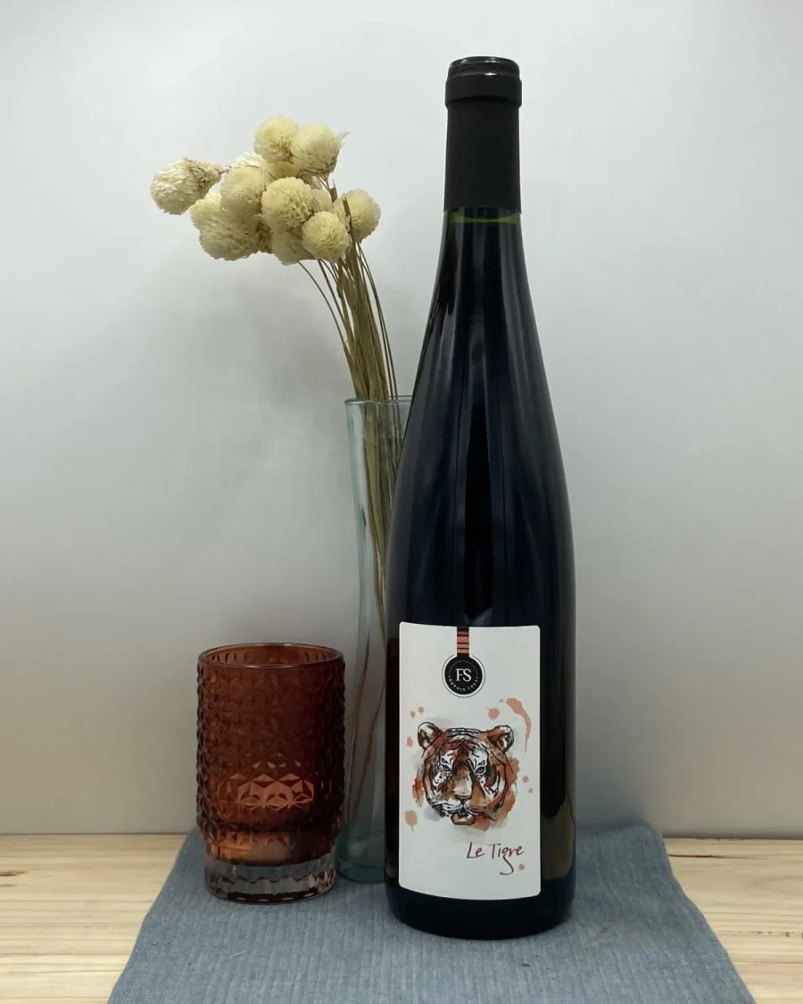 Bouteille Domaine Fritz-Schmitt - AOP Alsace - Le Tigre