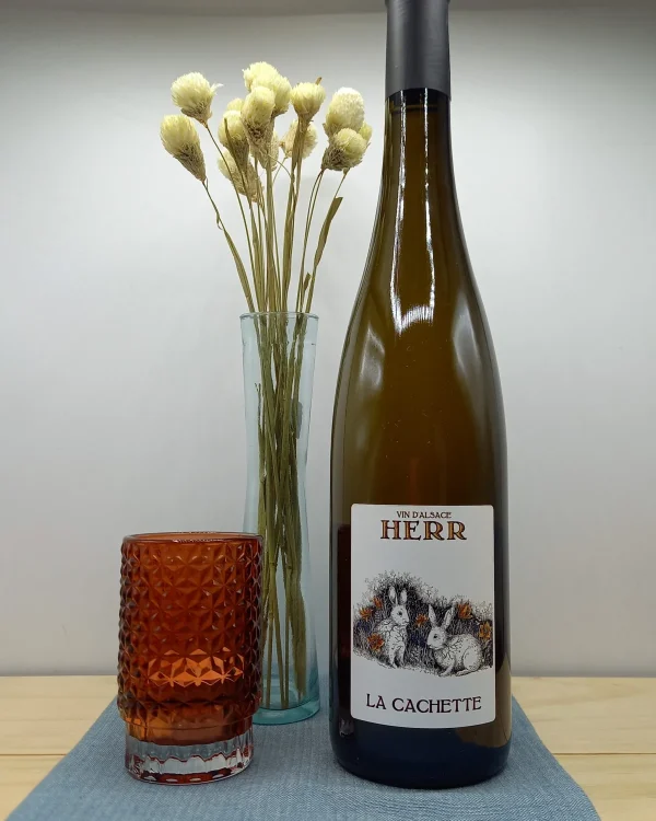 Bouteille Domaine Herr - AOC Alsace - La Cachette