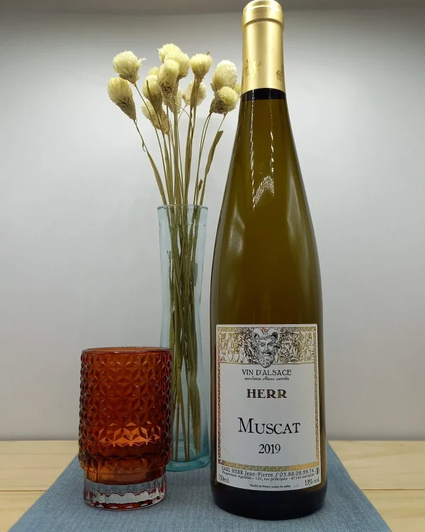 Bouteille Domaine Herr - AOC Alsace - Muscat