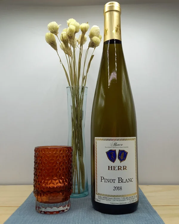 Bouteille Domaine Herr - AOC Alsace - Pinot Blanc