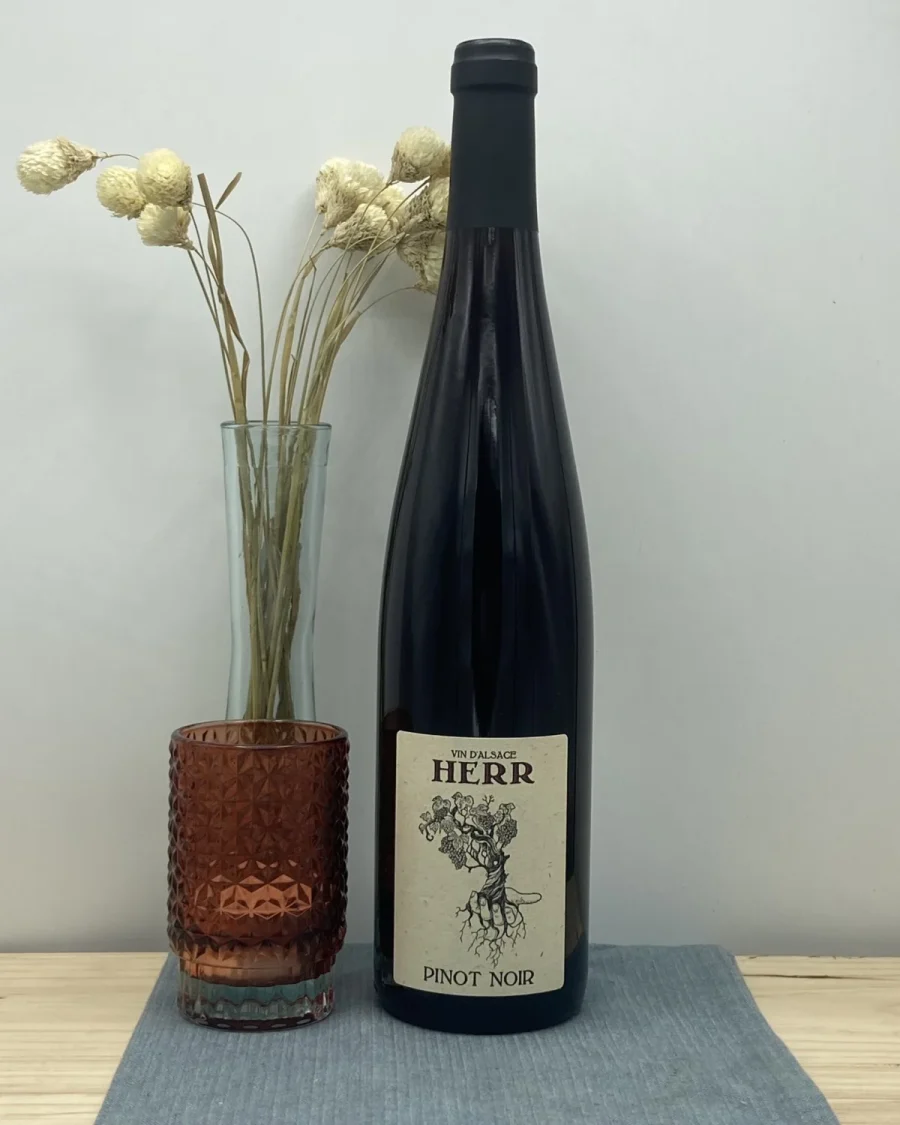 Bouteille Domaine Herr - AOC Alsace - Pinot Noir