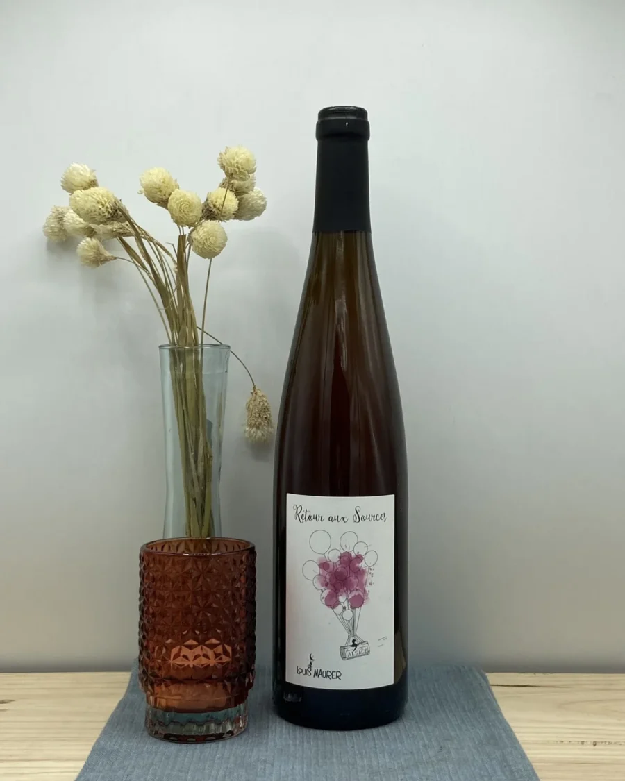Bouteille Domaine Louis Maurer - AOC Alsace - Retour aux Sources