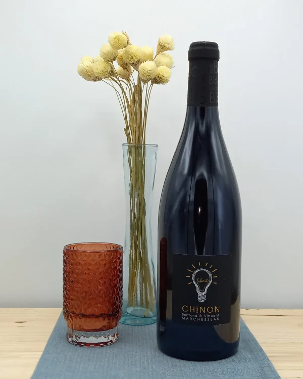 Bouteille Domaine Marchesseau - AOC Chinon - Ampoule
