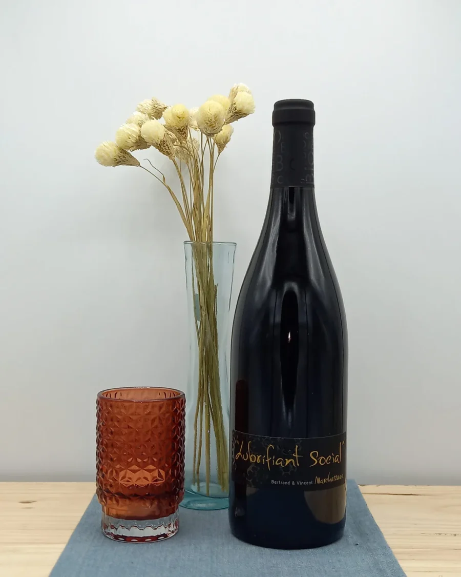 Bouteille Domaine Marchesseau - Vin de France - Lubrifiant Social