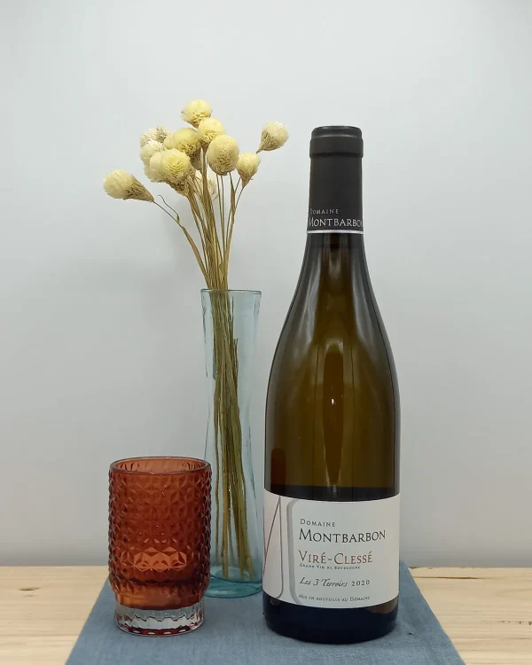 Bouteille Domaine Montbarbon - AOC Viré-Clessé - Les 3 Terroirs