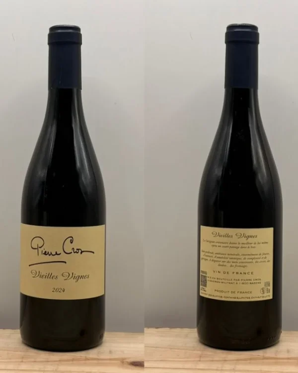 Bouteille Domaine Pierre Cros - Vin de France - Vieilles Vignes - 2024