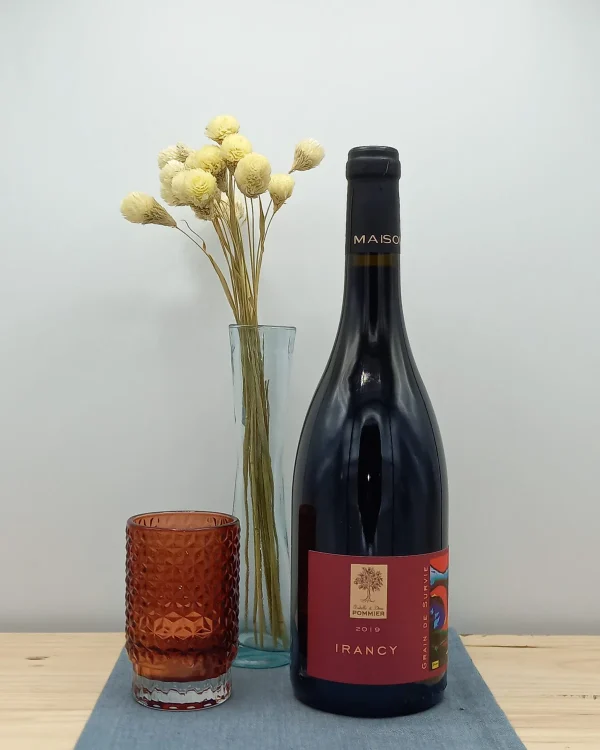 Bouteille Domaine Pommier - AOP Irancy - Grain de Survie - Rouge