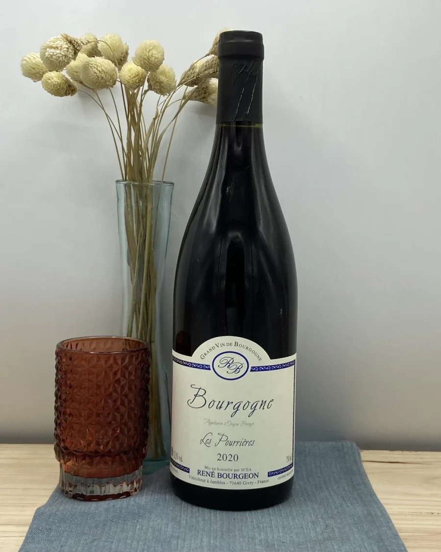Bouteille Domaine René Bourgeon - AOP Bourgogne - Les Pourrières