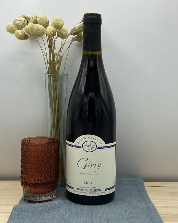 Bouteille Domaine René Bourgeon - AOP Givry 1er Cru - Clos de la Baraude
