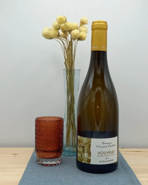 Bouteille Domaine Vincent Carême - AOC Vouvray - Le Peu Morier