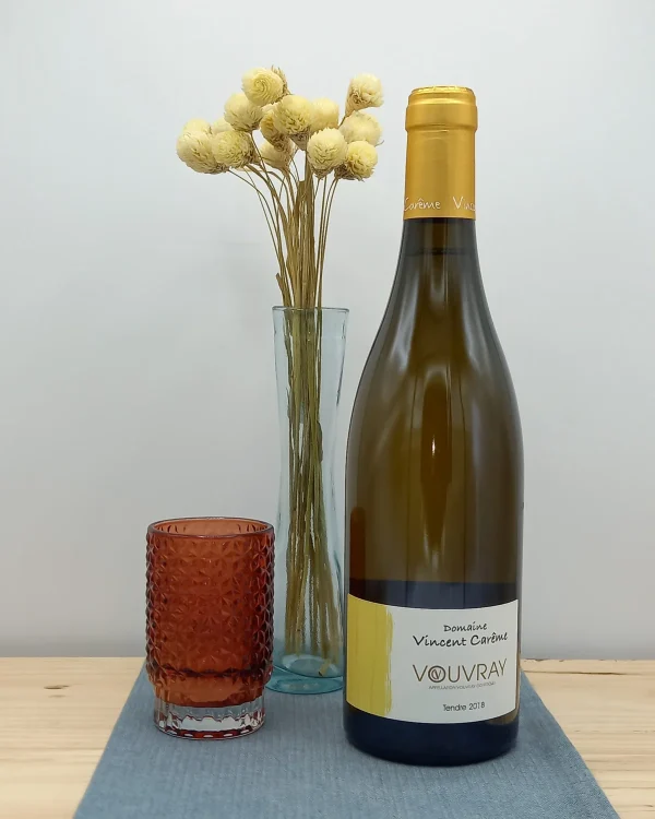 Bouteille Domaine Vincent Carême - AOC Vouvray - Tendre