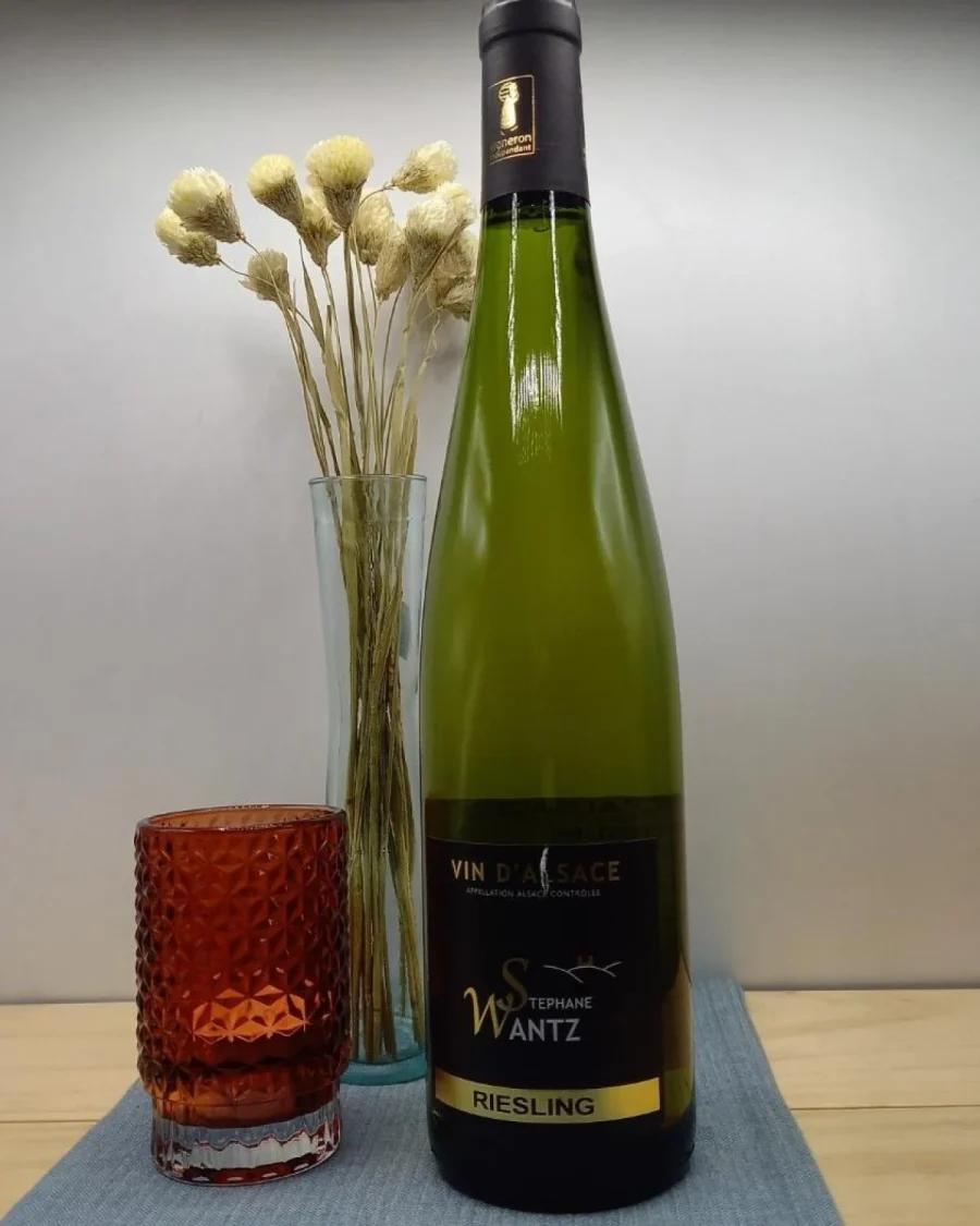 Bouteille Domaine Wantz - AOC Alsace - Riesling "Les Chênes"