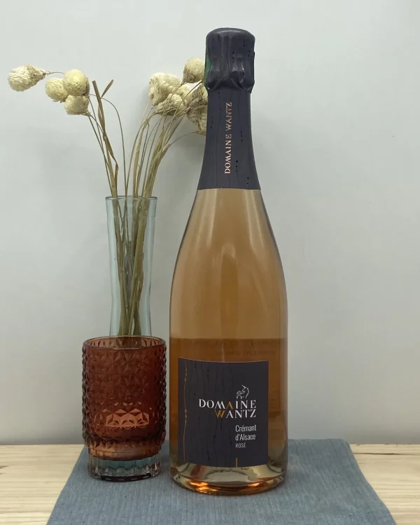 Bouteille Domaine Wantz - AOC Crémant d'Alsace Rosé
