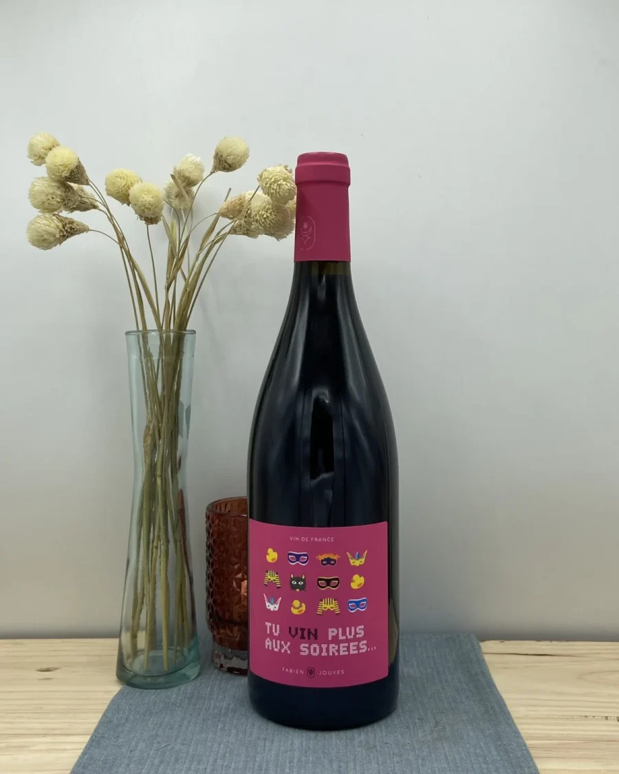 Bouteille Fabien Jouves - Tu vin plus aux soirées