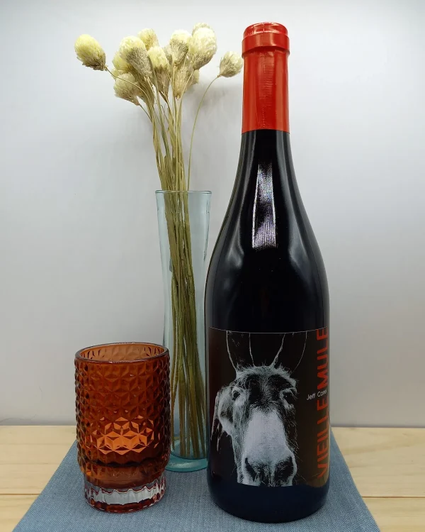 Bouteille Jeff Carrel - IGP des Côtes Catalanes - Vieille Mule Rouge