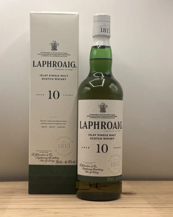 Bouteille Laphroaig - Islay - 10 ans - Single Malt