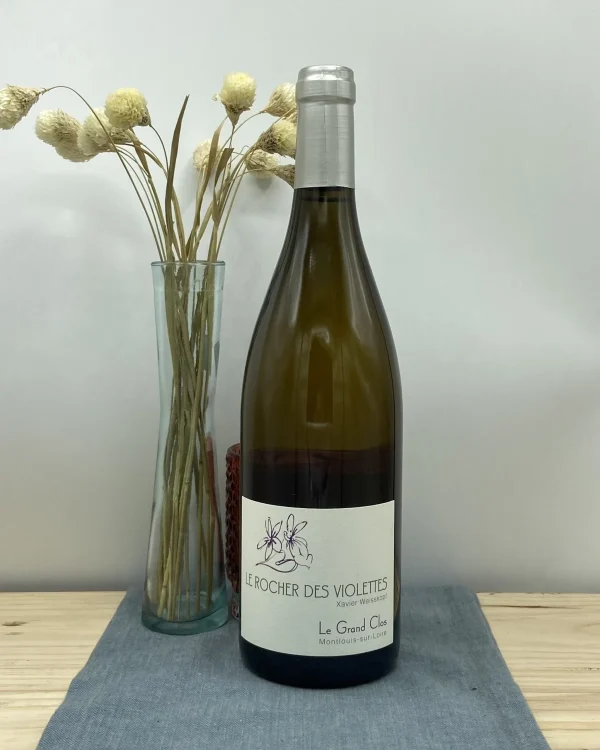 Bouteille Le Rocher des Violettes - AOC Montlouis - Le Grand Clos