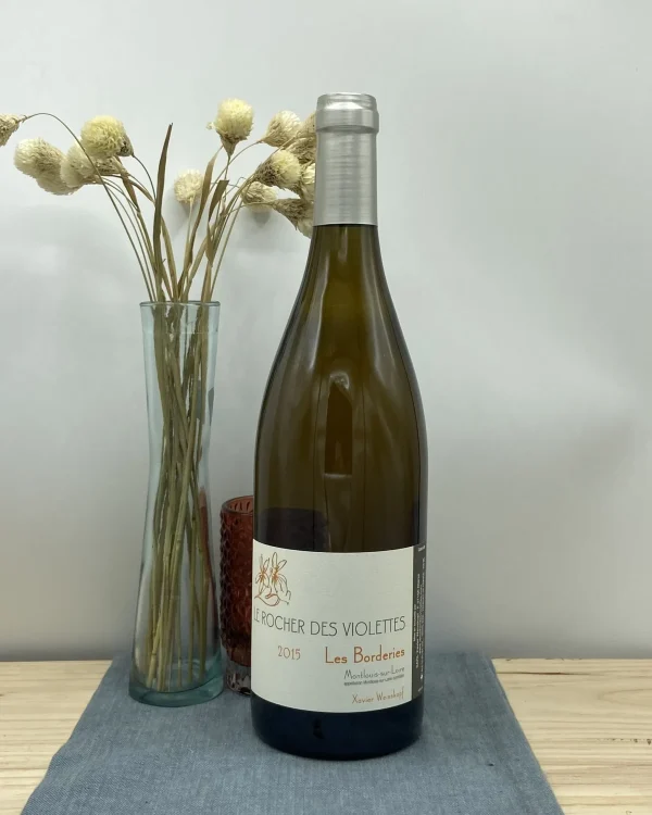Bouteille Le Rocher des Violettes - AOC Montlouis - Les Borderies
