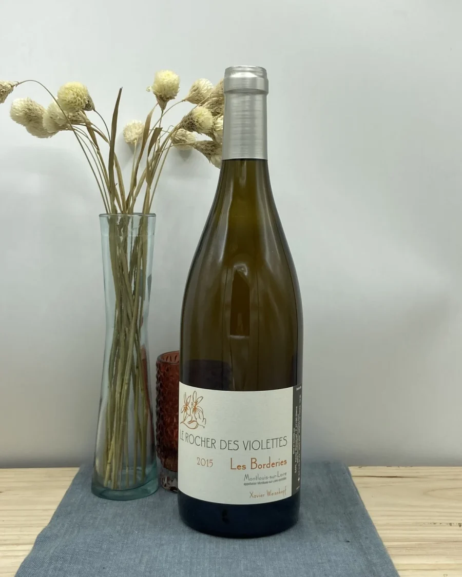 Bouteille Le Rocher des Violettes - AOC Montlouis - Les Borderies