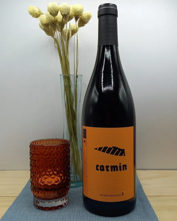 Bouteille Mas des Agrunelles - Vin de France - Carmin