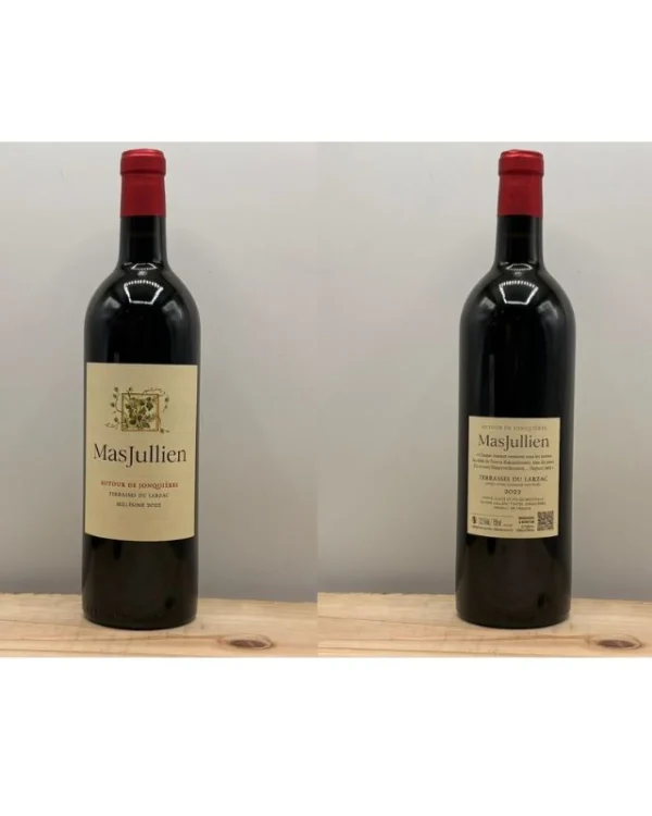 Bouteille Mas Jullien - Terrasses du Larzac - Autour de Jonquières - 2022