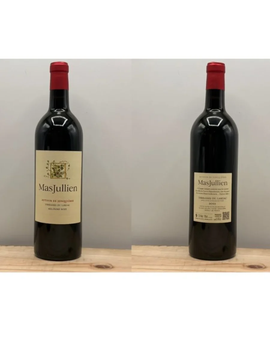 Bouteille Mas Jullien - Terrasses du Larzac - Autour de Jonquières - 2022