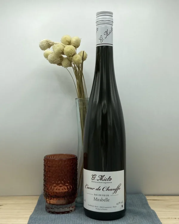 Bouteille Miclo - Coeur de Chauffe - Mirabelle